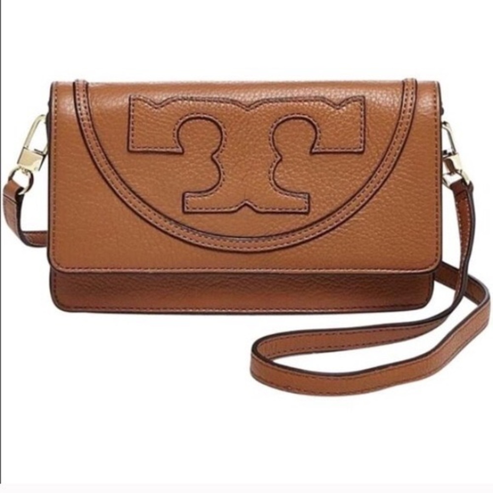TORY BURCH All T Crossbody in Bark